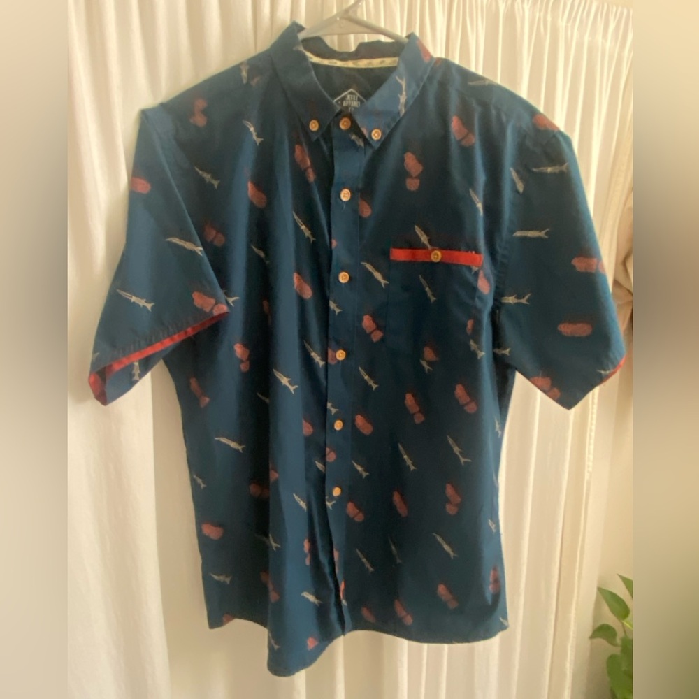Men's beach print Shirt